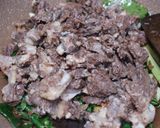 Foto langkah ke 2 dari resep Tumis Sapi cabe hijau.