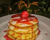 Foto langkah ke 3 dari resep Pancake Teflon Sederhana.