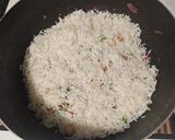 A picture of step 11 of Vegetable Biryani.