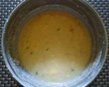 A picture of step 2 of Rabdi Malpua.