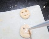 A picture of step 3 of Potato smileys.