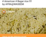 A picture of step 8 of Bagar rice !!!!.