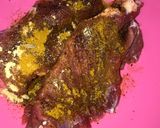 A picture of step 1 of Pan grilled beef.