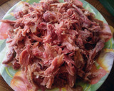 Foto del paso 10 de la receta: Sopa de codillo de cerdo ahumado y guisantes secos