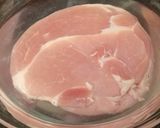A picture of step 1 of Gammon and baked beans stew.