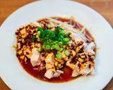 A picture of step 6 of Chinese style boiled chicken.