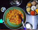 A picture of step 7 of Punjabi Choley Kulche.