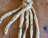 Mazsolás fonott kalács recept fázis 4 fotója
