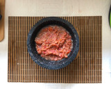 Foto del paso 5 de la receta: Salsa de Pollo Feliz | Salsa de Jitomate Cruda