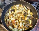 Foto del paso 4 de la receta: Ñoquis con estofado de pollo