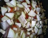A picture of step 2 of Vegetable stew.