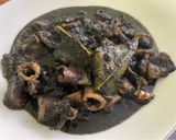Foto langkah ke 6 dari resep Cumi Hitam Jawa Timur.