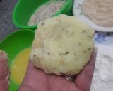 Foto del paso 5 de la receta: Hamburguesas de papas a los 3 quesos🍽