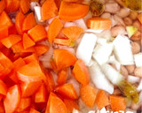 Foto del paso 1 de la receta: Crema judías pintas y repollo