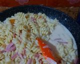 Foto langkah ke 5 dari resep Macaroni Carbonara.