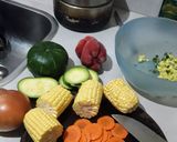 Foto del paso 1 de la receta: Tarta de verduras