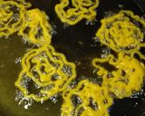 A picture of step 9 of Crispiest Jalebi with Tea.