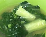 Foto langkah ke 3 dari resep Sayur sawi lempah darat.