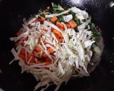A picture of step 3 of Chicken Shashlik Curry with Rice🍛.
