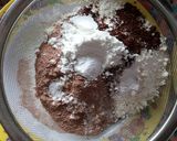 Foto langkah ke 1 dari resep CHOCOLATE COOKIES with WHITE CHOCOLATE DRIZZLE.