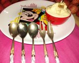 A picture of step 10 of Rasmalai with Egg.