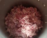 A picture of step 1 of Mutton kheema Kothu Curry Masala.