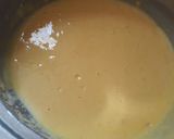 A picture of step 1 of Dhokla disk with salsa topping.
