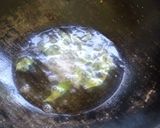 A picture of step 6 of Ennai Kathirikai (Oily Brinjal).