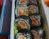 Foto langkah ke 10 dari resep Sushi nasi uduk.