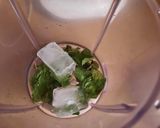 A picture of step 1 of Mint Margarita.