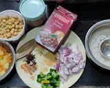 છોલે પુલાવ (Chhole Pulao Recipe In Gujarati) રેસીપી સ્ટેપ1ફોટો