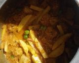 A picture of step 3 of Soya chunks_Potato Dry Vegetable.
