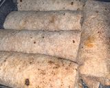 A picture of step 2 of Baked Shawarma Rolls.