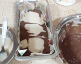 A picture of step 4 of Vanilla Chocolate Marble Cake.