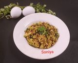 मसाला एग स्क्रैम्बल (Masala egg scramble recipe in hindi) रेसिपी चरण 6 फोटो