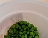 Foto del paso 1 de la receta: Untable de arvejas congeladas y ajo 🫛 🧄 Dip verde 💚