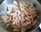 A picture of step 1 of Dry Jackfruit sabzi with gram flour.
