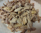 A picture of step 6 of Ninja Foodi Chicken Noodle Soup.