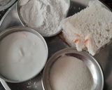 A picture of step 1 of Bread dosa.