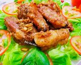 Hình bước làm 3 của món Sườn non nướng sả dầu hào