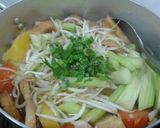 Hình bước làm 4 của món Canh Chua Chay