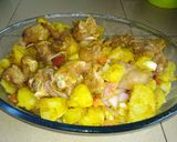 A picture of step 5 of Chicken and potatoes casserole.