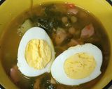 Foto del paso 6 de la receta: Lentejas con pollo, vienesa y huevo duro