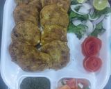 A picture of step 4 of Chicken shami kababs.