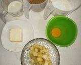 Foto del paso 1 de la receta: Muffins de plátano con nuez