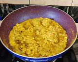 A picture of step 11 of CREAMY SCRAMBLED PANEER with GOBHI...