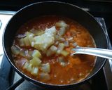 A picture of step 4 of Spicy Lauki Curry.