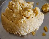 A picture of step 5 of Kaju coconut modak.