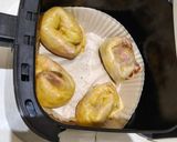 Foto langkah ke 6 dari resep Rice paper Gulung Isi Smoked Beef Dan Keju Lumer.