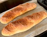Foto langkah ke 13 dari resep French Baguettes (Roti Perancis).